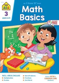 School Zone - Math Basics 3 Workbook